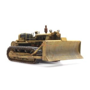 Artitec - Bulldozer D7 civil, Kit para montar, excelente calidad, Escala H0, Ref: 10.355