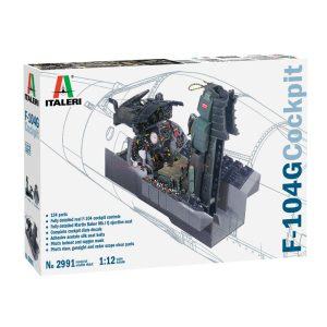 Italeri - F-104 G Cockpit, Escala 1:12, Ref: 2991