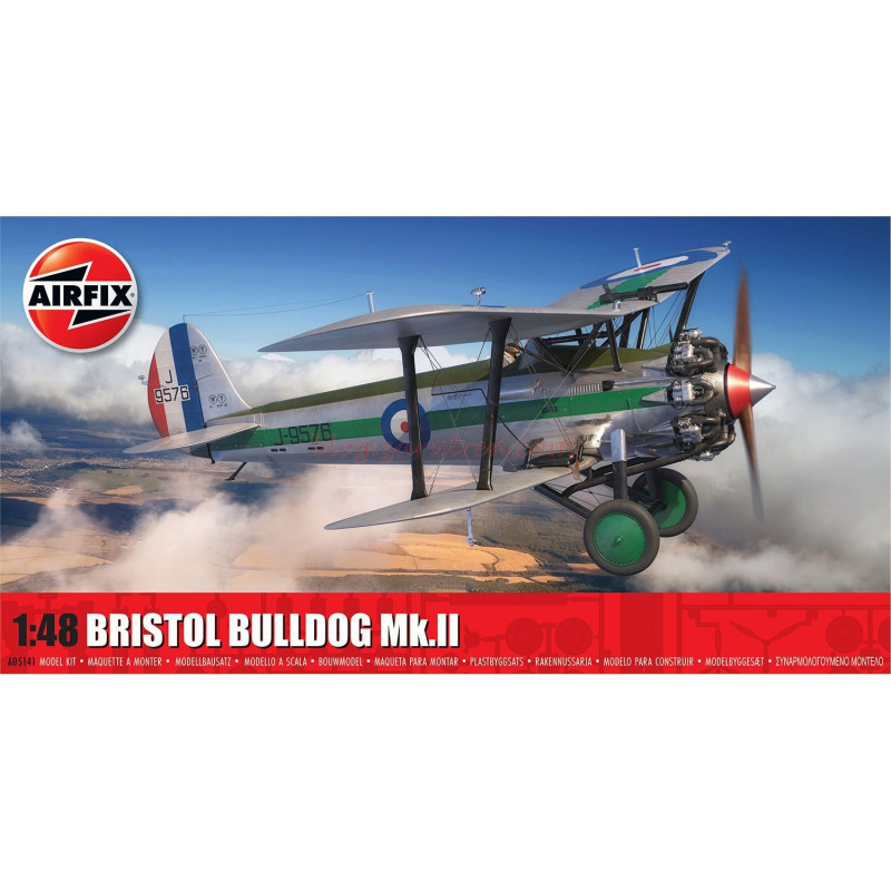 Airfix – Avión Bristol Bulldog Mk.II, Escala 1:48, Ref: A05141