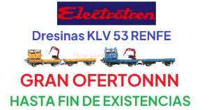 OFERTON de Dresinas KLV 53 Electrotren