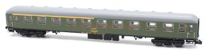 Mftrain - Coche 8.000 original, AAB mixto 1ª/2ª clase RENFE, Verde, Epoca IV, Escala N, Ref: N50844