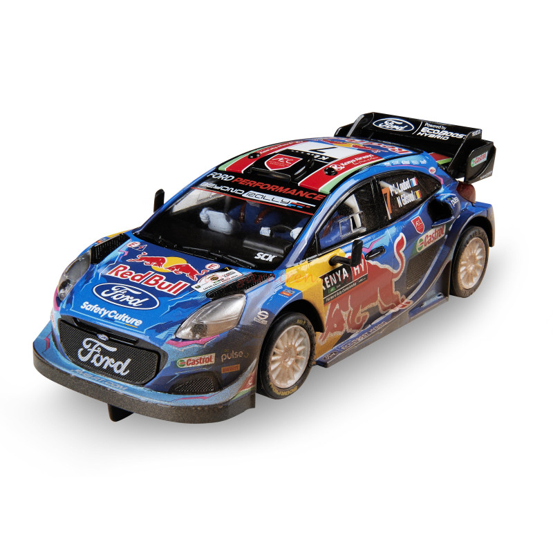 Scalextric – Ford Puma WRC – Kenya Mud Effect, (Digital), Escala 1/32, Ref: E10481S300