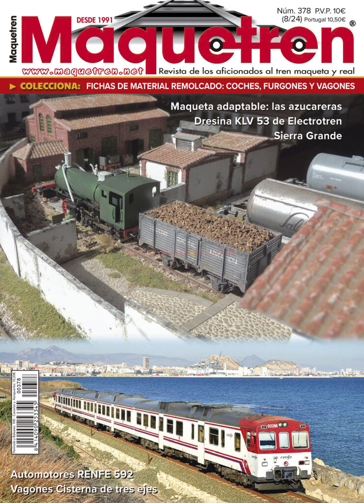 Revista mensual Maquetren, Nº 378, 2024