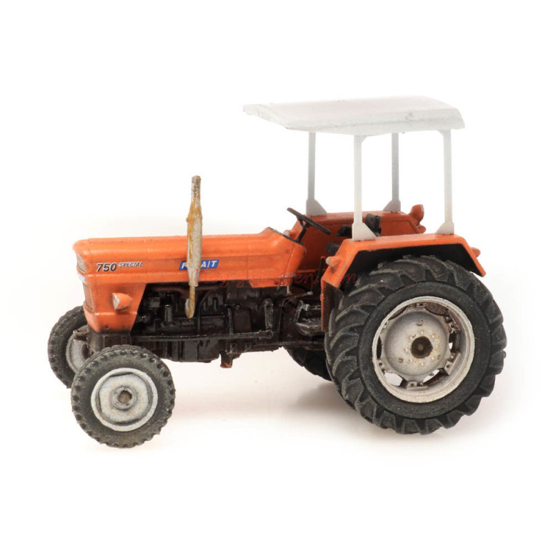 Artitec – Tractor Fiat 750, Kit para montar, excelente calidad, Escala H0, Ref: 10.383