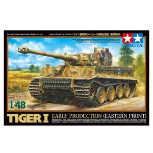 Tamiya - Tanque pesado Aleman Tiger I, Escala 1:48, Ref: 32603