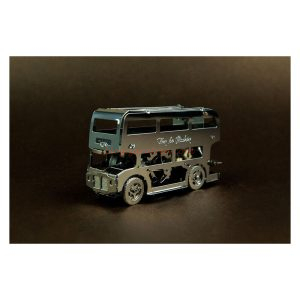 Time for Machine - Cute Double-decker, Kit de montaje en Metal, Ref: 38028