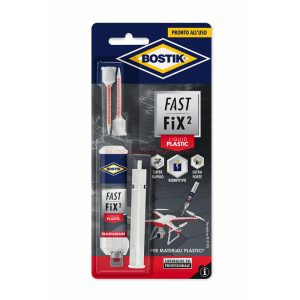 Bostik - Fast Fix² Liquid Plastic, Adhesivo de reparación rápida, 10 Gramos, Ref: D2010