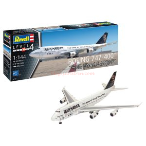 Revell - Avión Boeing 747-400, Escala 1:144, Ref: 03780