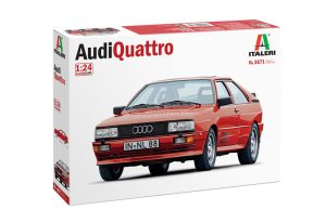 Italeri - Coche Audi Quattro, Escala 1:24, Ref: 3671.