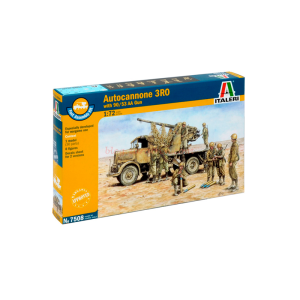 Italeri - Vehículo militar Autocann. 3RO 90/53 AA gun, Escala 1:72, Ref: 7508