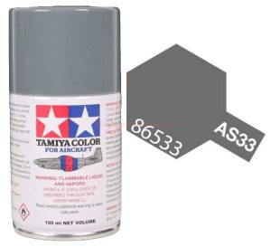 Tamiya - Spray Camouflage Gray, Bote de 100 ml, ( 86533 ), Ref: AS-33