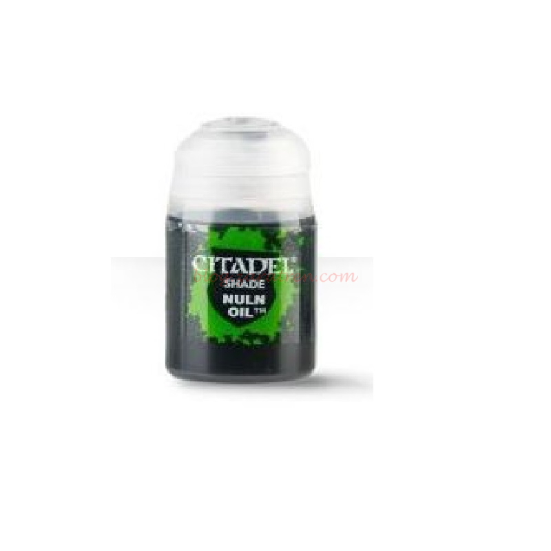 Citadel Colour – Acrílico, Pintura Shade: Nuln Oil, Bote 18 ml. Ref: 24-14