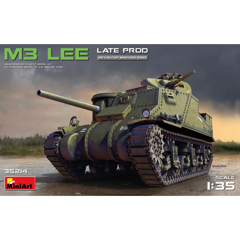 Miniart Models – Tanque M3 LEE, Escala 1:35, Ref: 35214