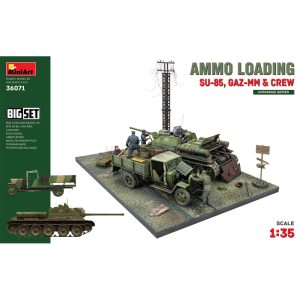 Miniart Models - Ammo Loading (SU-85, GAZ-MM & Crew), Escala 1:35, Ref: 36071