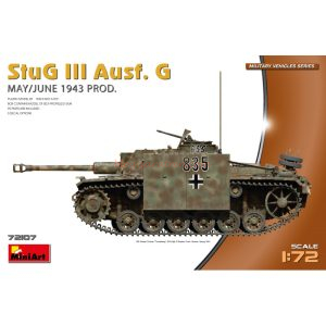 Miniart Models - Tanque StuG III Ausf. G, Escala 1:72, Ref: 72107