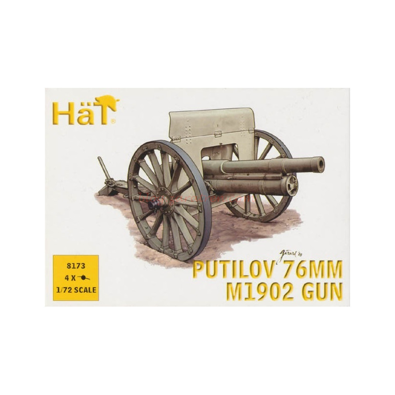 Hät – Cañon Putilov, Escala 1:72. Ref: 8173