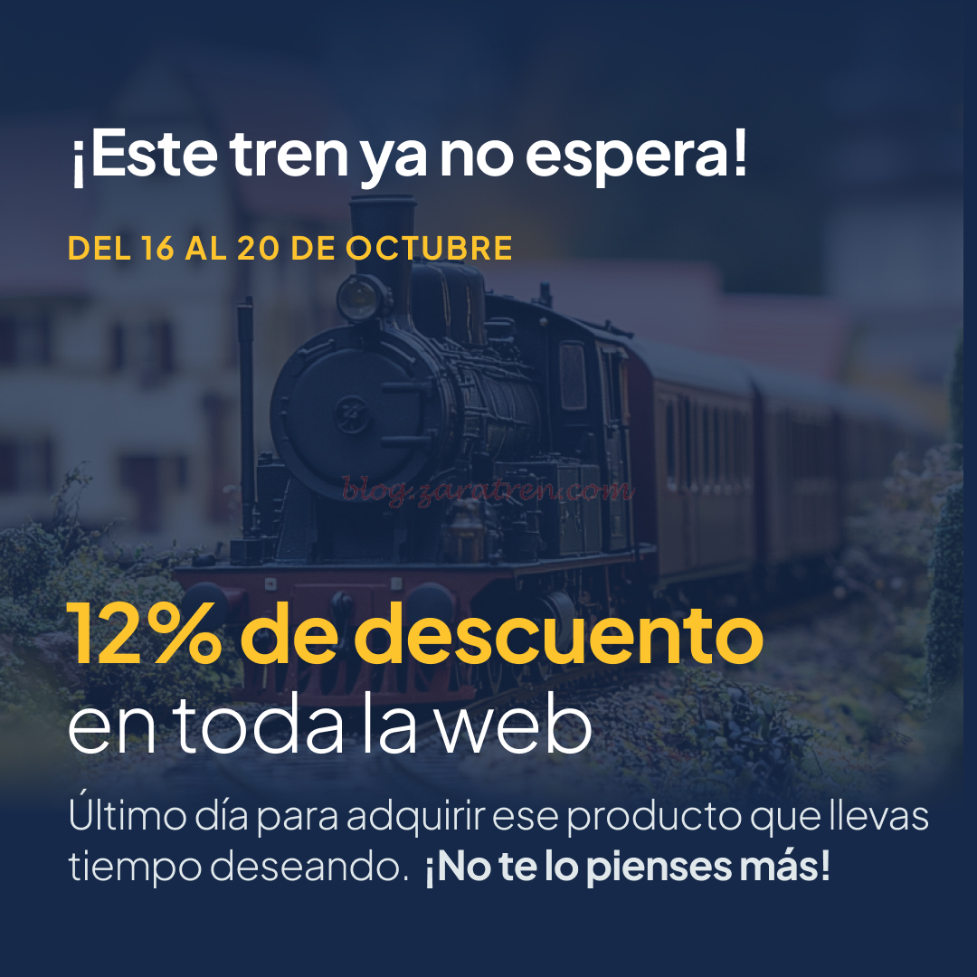 Hoy es el último día para disfrutar del 12% de descuento en todos los productos de Zaratren.