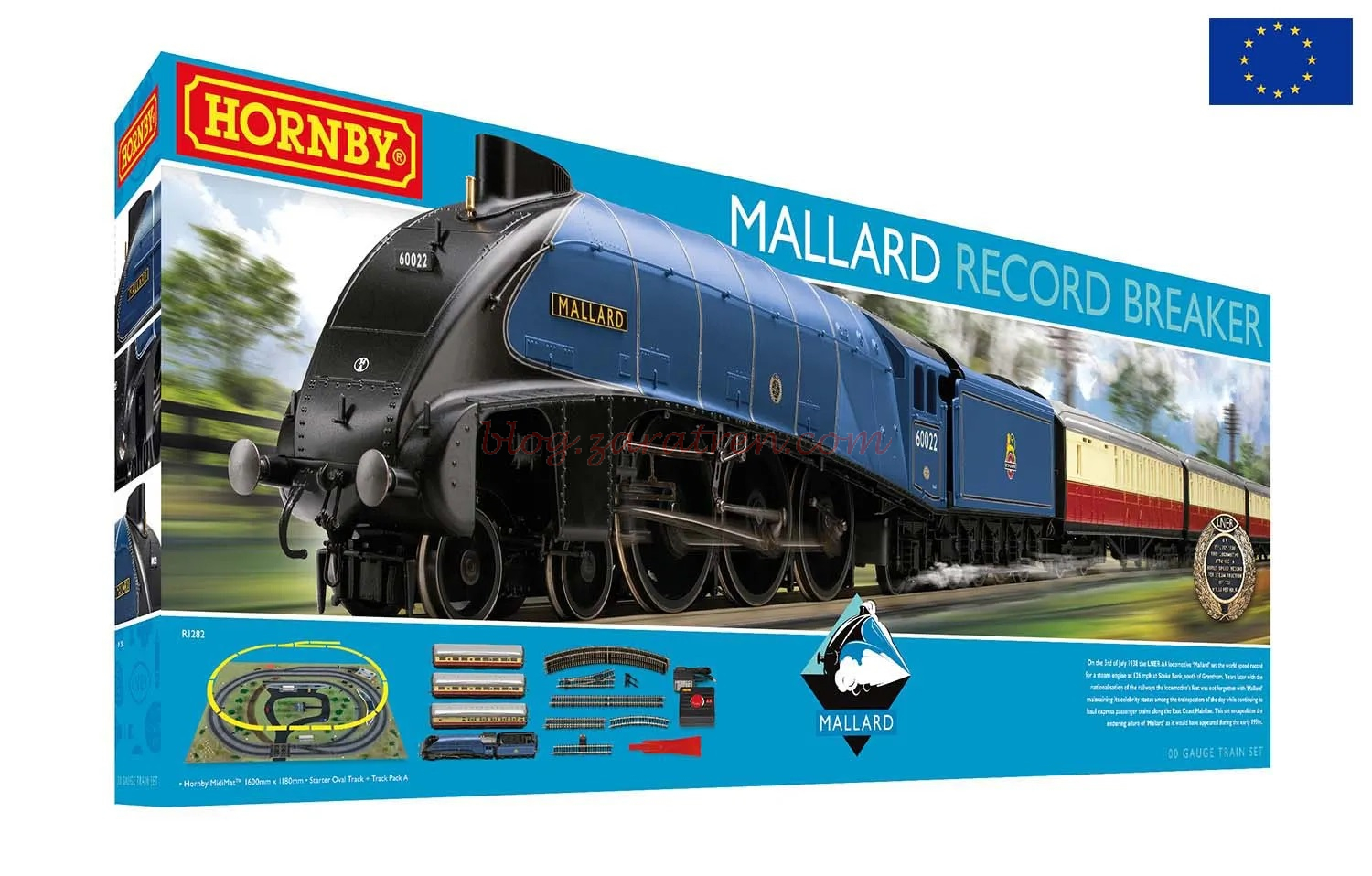 Hornby – Set Mallard Record Breaker, Escala H0, Ref: R1282P