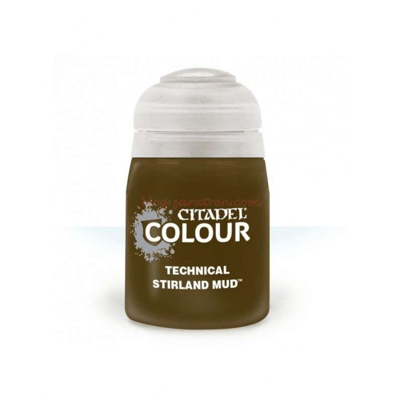 Citadel Colour – Acrílico, Pintura Technical: Stirland Mud, Bote 24 ml. Ref: 27-26