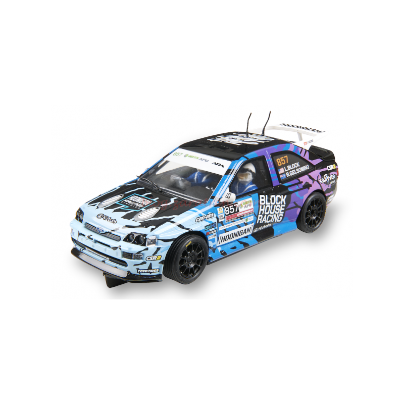 Ford Escort Cosworth Lia Block, Advance ( Digital ), Escala 1/32. Marca Scalextric, Ref: E10525S300