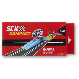 Set de Rampas Compact, para escala 1/43. Marca Scalextric, Ref: C10520X200