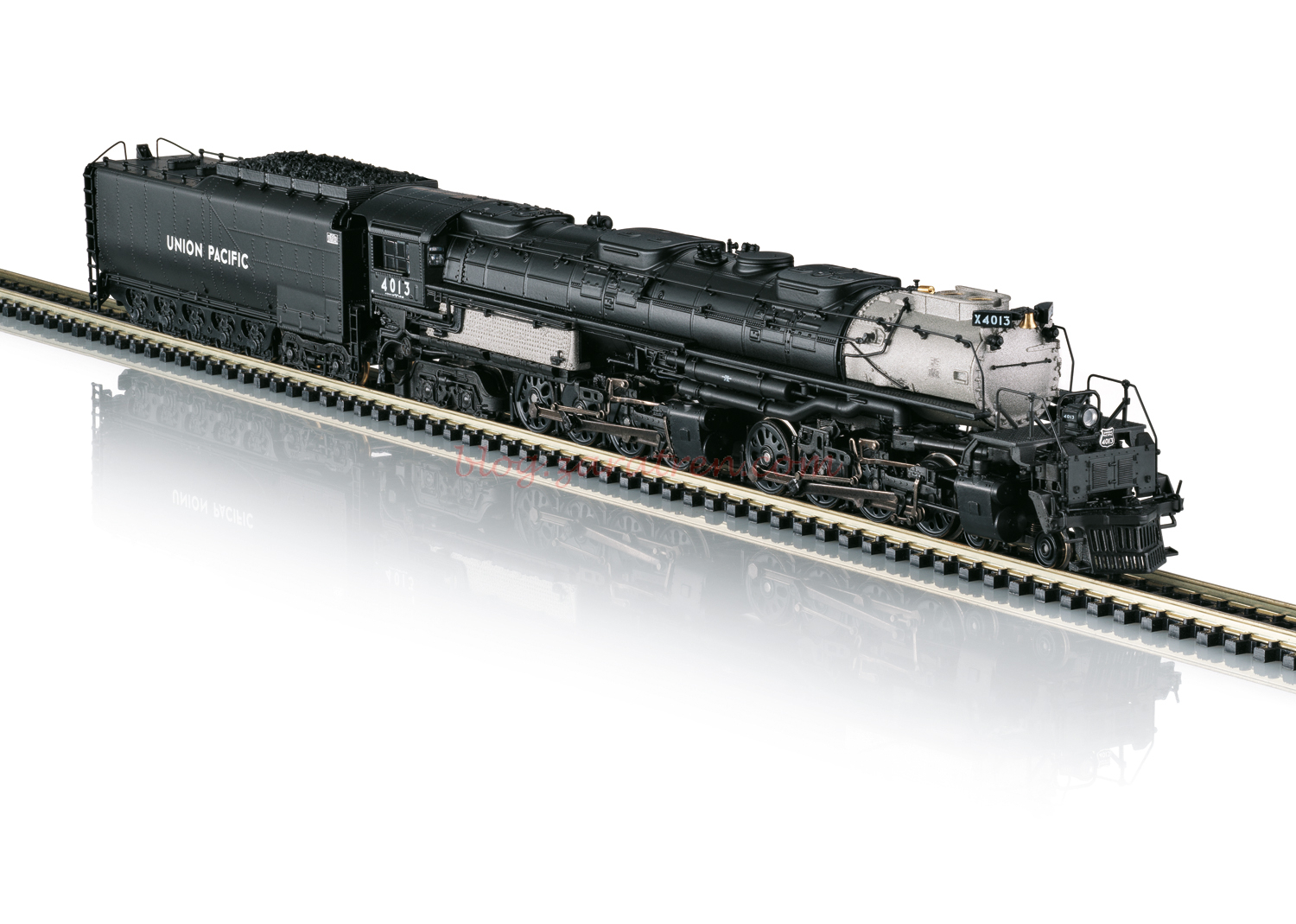 Locomotora de Vapor clase 4000 «Big Boy», D. Sonido, Epoca III. Marca Trix, Ref: 16990