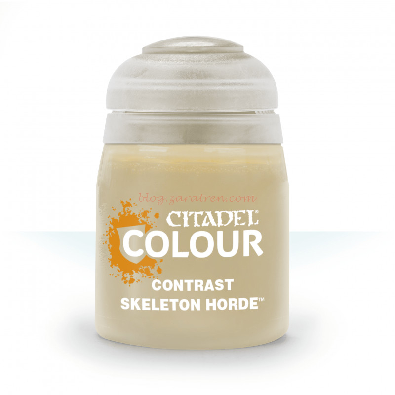 Citadel Colour – Acrílico, Pintura Contrast: Skeleton Horde, Bote 18 ml. Ref: 29-26