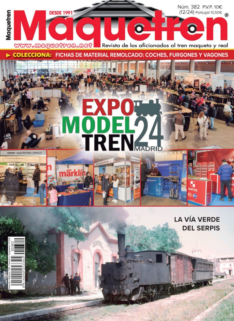 Revista mensual Maquetren, Nº 382, 2024