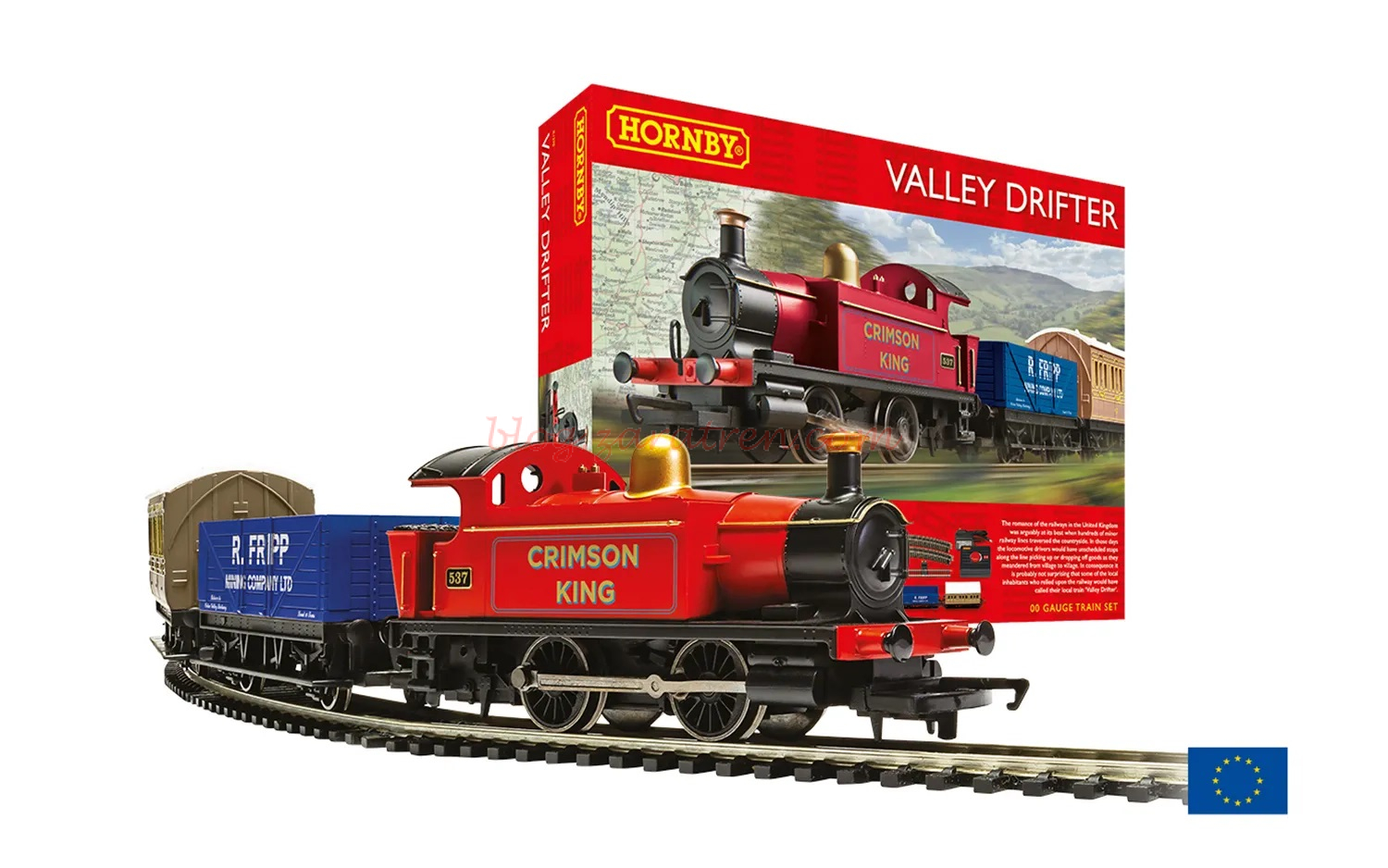 Set de inicio Tren Valley Drifter, Escala H0. Marca Hornby, Ref: R1270P