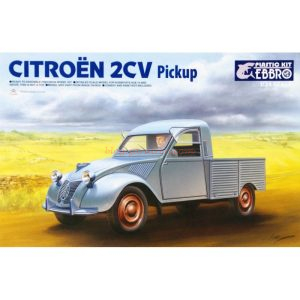 Ebbro Plastic Kit - Coche Citroën 2CV Pickup, Escala 1:24, Ref: 25004.