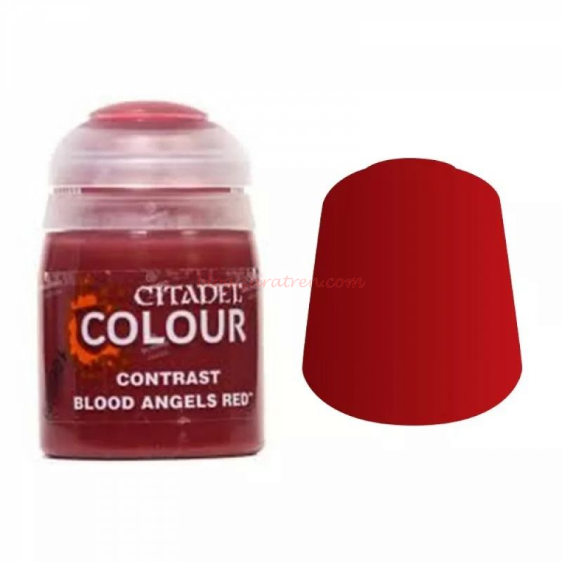 Citadel Colour – Acrílico, Pintura Contrast: Blood Angels Red, Bote 18 ml. Ref: 29-12