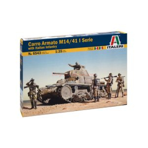 Italeri - Deposito M14/41 I Serie con Infanteria Italiana, Escala 1:35, Ref: 6543