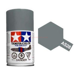 Tamiya - Spray Medium Gray, Bote de 100 ml, ( 86528 ), Ref: AS-28