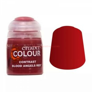 Citadel Colour - Acrílico, Pintura Contrast: Blood Angels Red, Bote 18 ml. Ref: 29-12.