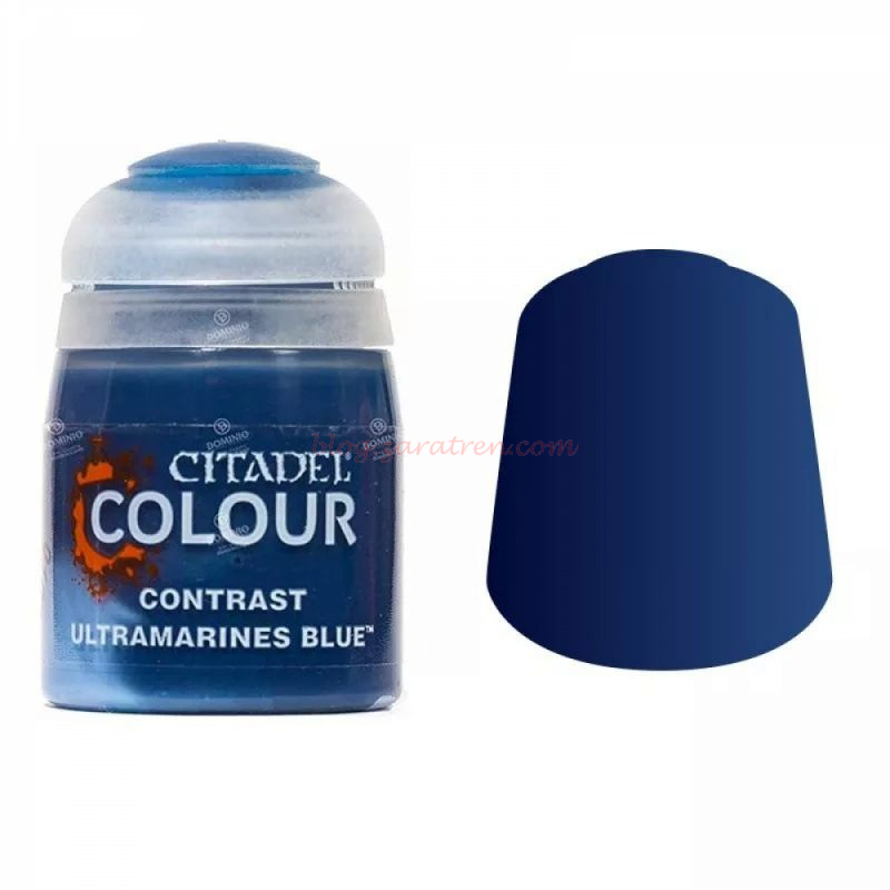 Citadel Colour – Acrílico, Pintura Contrast: Ultramarines blue, Bote 18 ml. Ref: 29-18