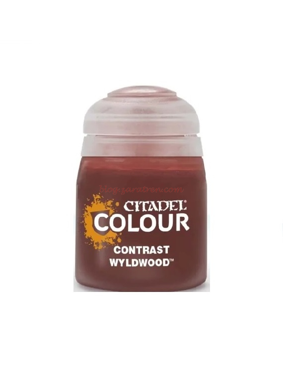 Citadel Colour – Acrílico, Pintura Contrast: Baal Red, Bote 18 ml. Ref: 29-67.