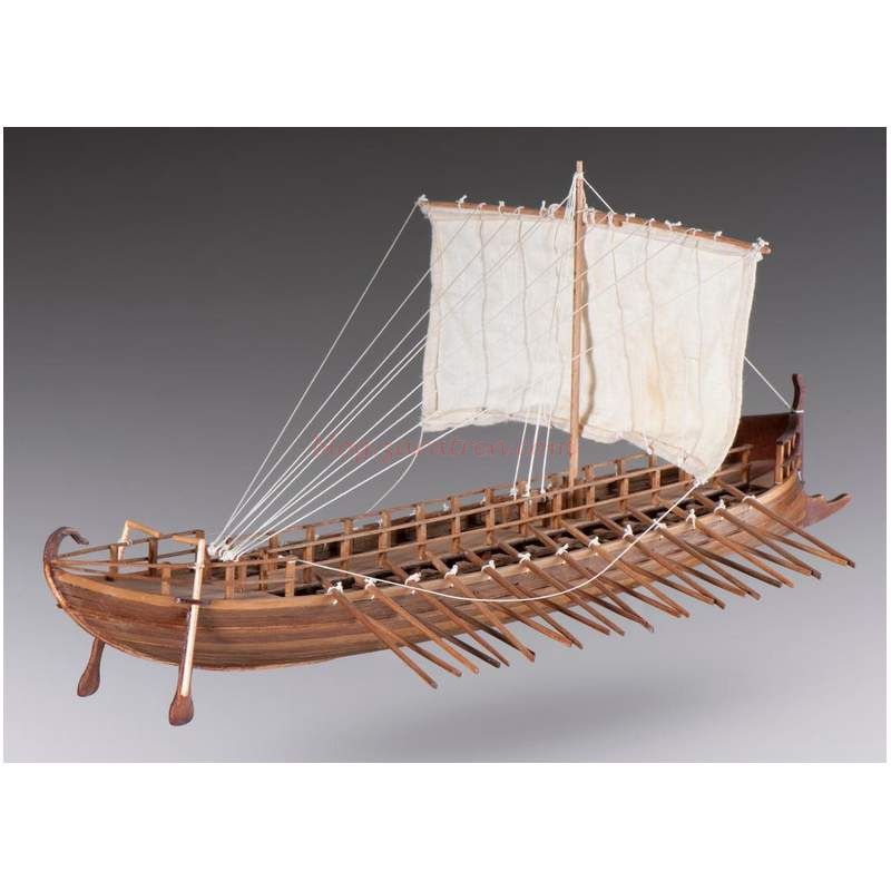 Dusek – Naval Bireme griego siglo VI A. C, Escala 1:72, Ref: D001.