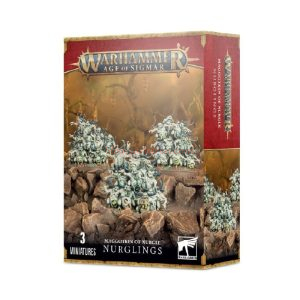Warhammer Age of Sigmar - Maggotkin of Nurgle: Nurglings, 3 unidades. Ref: 97-18