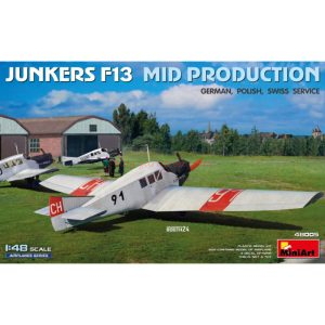 Miniart Models - Avión Junkers F13, Escala 1:48, Ref: 48005