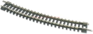 Peco - Tramo curvo Radio 3, 298,5 mm, 22,5º, Code 80. Ref: ST-16