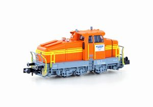 NME - Locomotora Diesel RBH DHG 700C, Color Naranja claro, Ep. VI, Digital, Escala N. Ref: 123601.