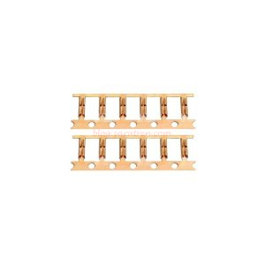 Kato - Conjunto de 12 eclipsas metálicas para vía flexible, Escala N. Ref: 24-810.