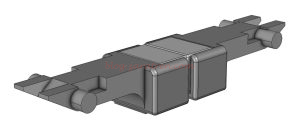 Arnold - Enganches magnéticos, set de diez unidades, para conector NEM, Escala N, Ref: HC8063.