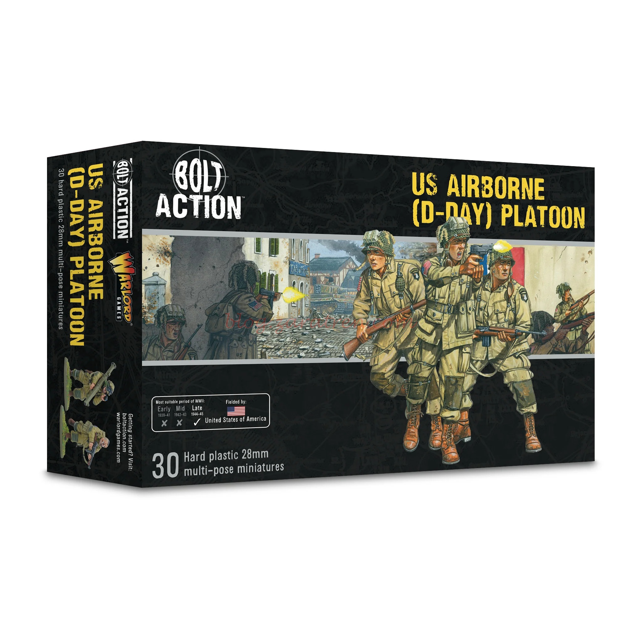 Warlord Games – US Airborne (D-Day) Platoon. Ref: 402013102.