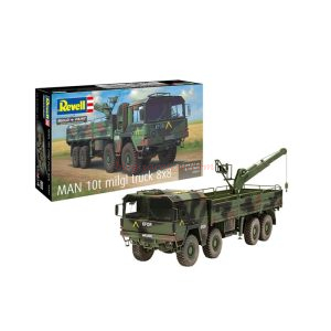 Revell- Camión MAN 10t Milgl 8x8, Escala 1:35, Ref: 03367.