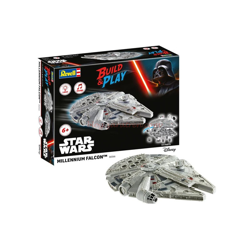 Revell – Halcón Milenario (Luz/Sonido), Escala 1:64, Ref: 06566.