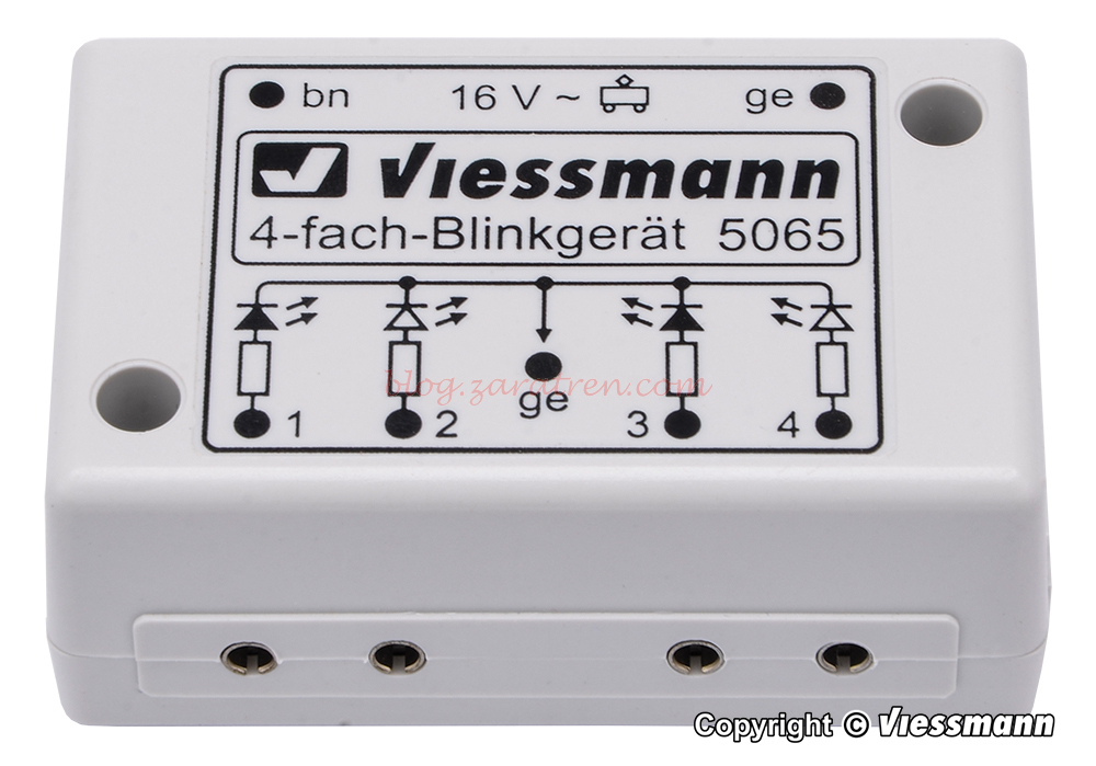 Viessmann – Modulo efecto cuádruple de flash para luces de San Andrés. Ref: 5065