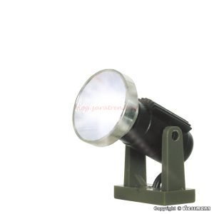 Viessmann - Foco de pie o base, 10 mm, Led Blanco, Escala N. Ref: 6530.