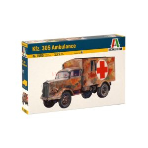 Italeri - Ambulancia KFZ.305, Escala 1:72, Ref: 7055.