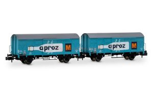 Arnold - Set de dos Vagones tipo K4, "APROZ", SBB, Epoca III. Ref: HN6683